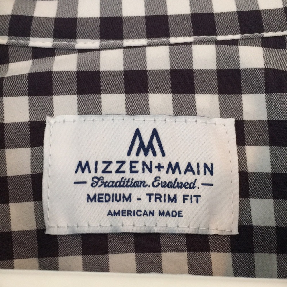 Mizzen + Main Checkered Button Down - image 2